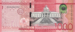 Banknot 1000 pesos 2016