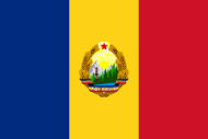 Flaga Socjalistycznej Republiki Rumunii