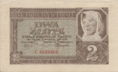 Banknot 2 zote 1940