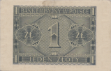 Banknot 1 zoty 1941