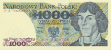 Banknot 1000 zotych 1979