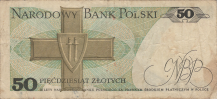 Banknot 50 zotych 1982