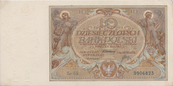 Banknot 10 zotych 1929
