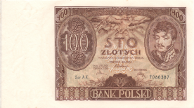 Banknot 00 zotych 1934