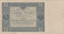 Banknot 5 zotych 1930