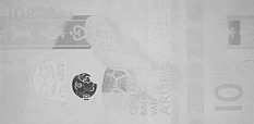 Banknot 10 florinw w podczerwieni