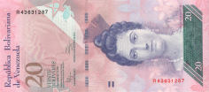 Banknot 20 bolivarw