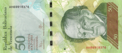 Banknot 50 bolivarw