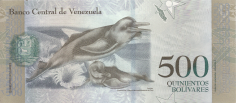 Banknot 500 bolivarw 2016