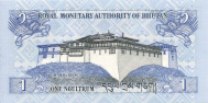 Banknot 1 ngultrum 2006