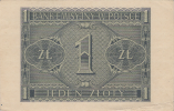 Banknot 1 złoty 1940