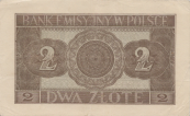 Banknot 2 złote 1941