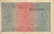 Banknot 1 marka polska 1916 (1917)