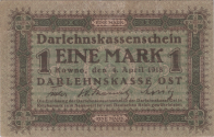 Banknot 1 marka 1918