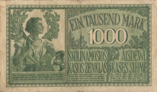 Banknot 1000 marek 1918