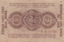 Banknot 2  marki 1918