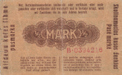 Banknot 1/2 marki 1918