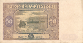 Banknot 50 zotych 1946