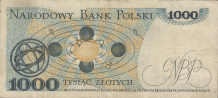 Banknot 1000 złotych 1975