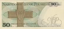 Banknot 50 złotych 1975