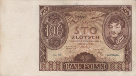 Banknot 00 złotych 1934