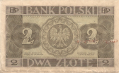 Banknot 2 złote 1936