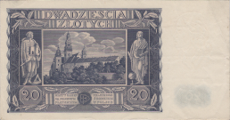 Banknot 20 złotych 1936