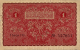 Banknot 1 marka polska 1919