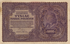 Banknot 1000 marek polskich 1919