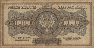 Banknot 10000 marek polskich 1922