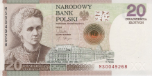 Banknot 20 złotych 2011
