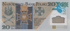 Banknot 20 złotych 2014