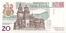 Banknot 20 złotych 2015