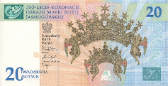 Banknot 20 złotych 2017