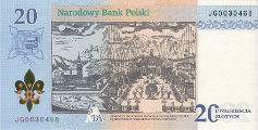 Banknot 20 złotych 2017