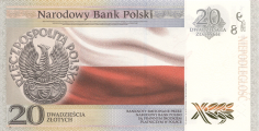 Banknot 20 złotych 2018