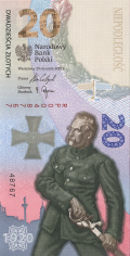 Banknot 20 złotych 2020