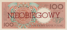 Banknot 100 złotych 1990