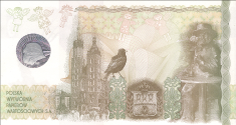 Banknot testowy Kraków