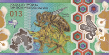 Banknot testowy Pszczoła 013